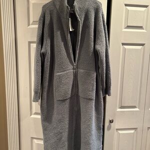 Barefoot Dreams Meadow Green Ribbed Lounger